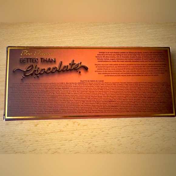 NIB Too Faced Better Than Chocolate Eyeshadow Palette - Picture 10 of 14